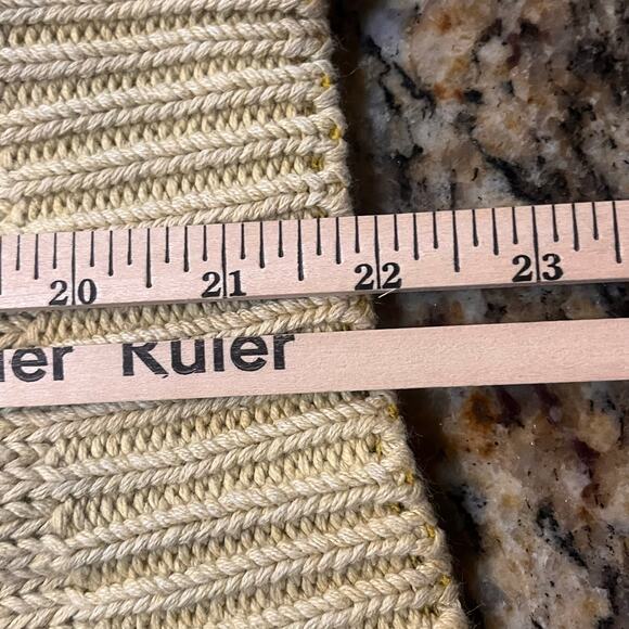 Hoopla Sweater Womens Medium Purple  Gray Knit Color Block Holiday Crewneck - Picture 5 of 7